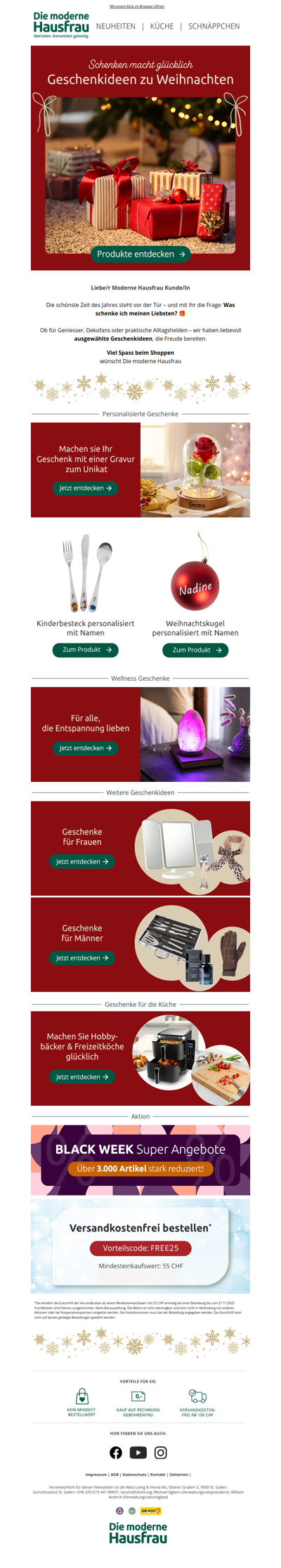 🎁 Geschenkideen für Weihnachten!