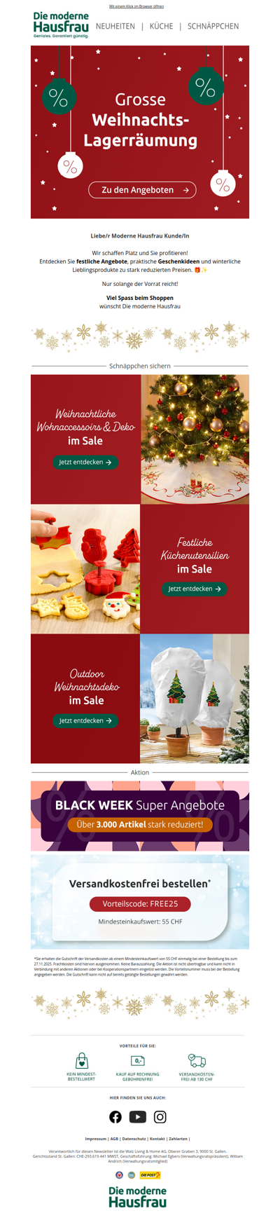 🌟 Grosse Weihnachts-Lagerräumung 🌟