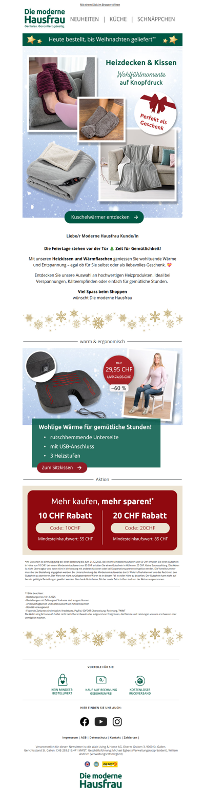 Wärme schenken – für entspannte Feiertage 🎁