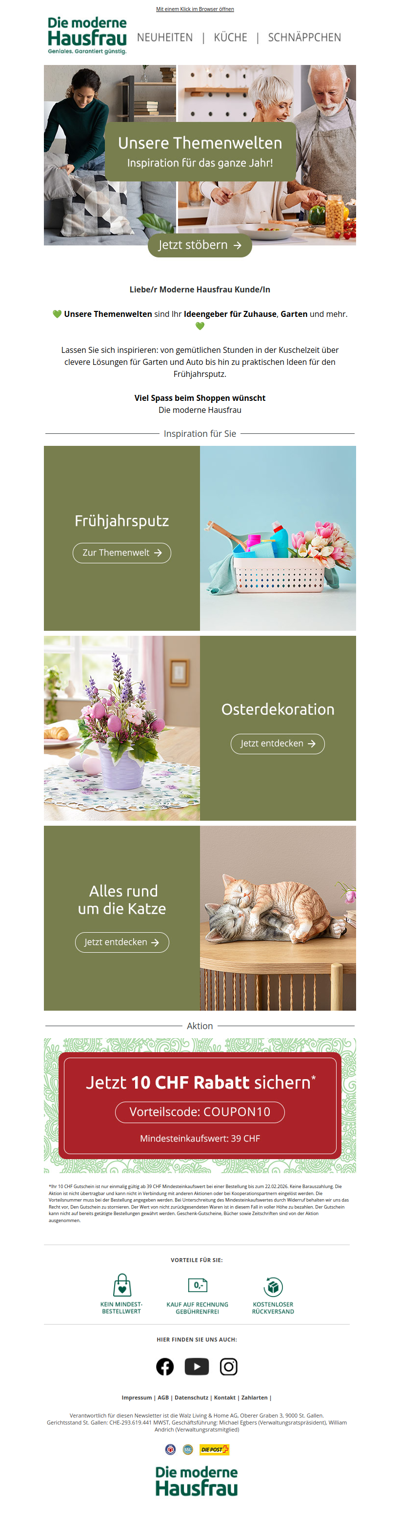 Entdecken Sie unsere schönsten Themenwelten 💛