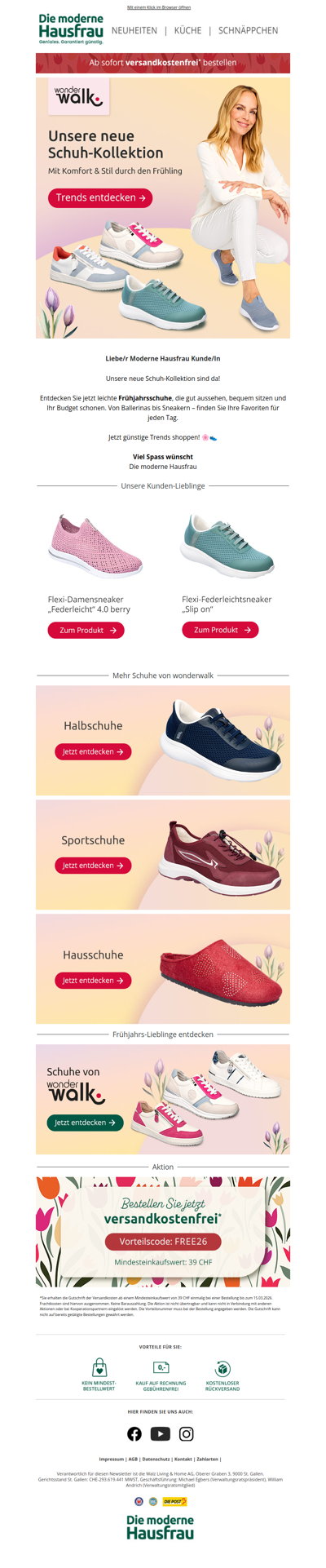 Frühjahrsschuhe zum kleinen Preis 🔥