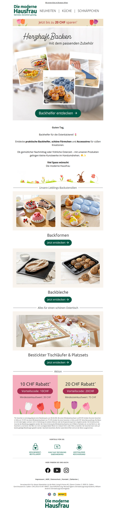 Bereit für die Osterbäckerei? 💗 Entdecken Sie alles für süße Ideen