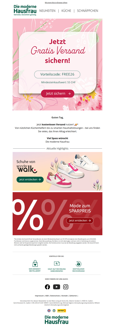 🚚💸 Ab jetzt: Gratis Versand!*