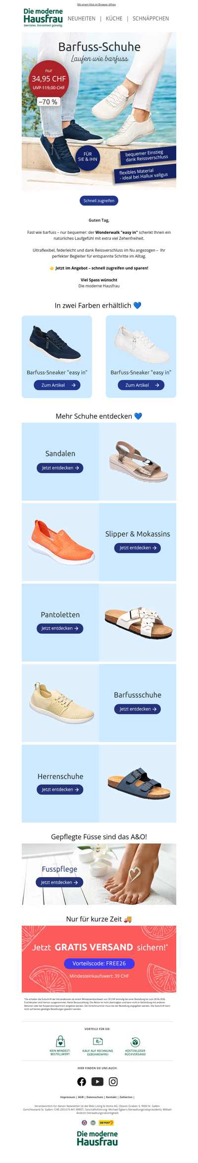 Barfuss-Schuhe im Angebot!⚡-70 % reduziert