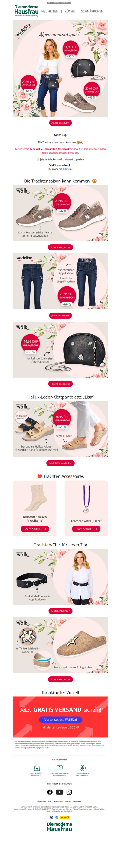 Trachten-Look zum Sparpreis! 🥨