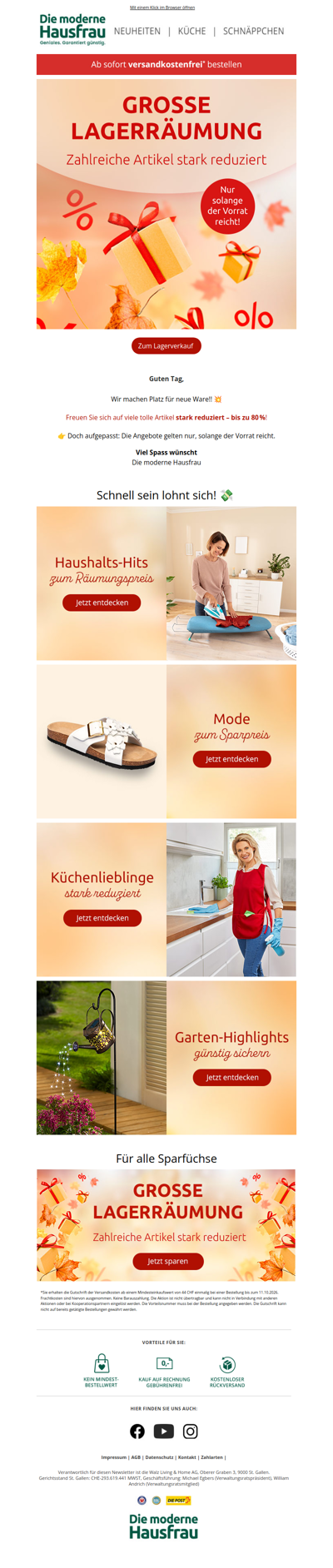 💥 XXL Lagerräumung 💥