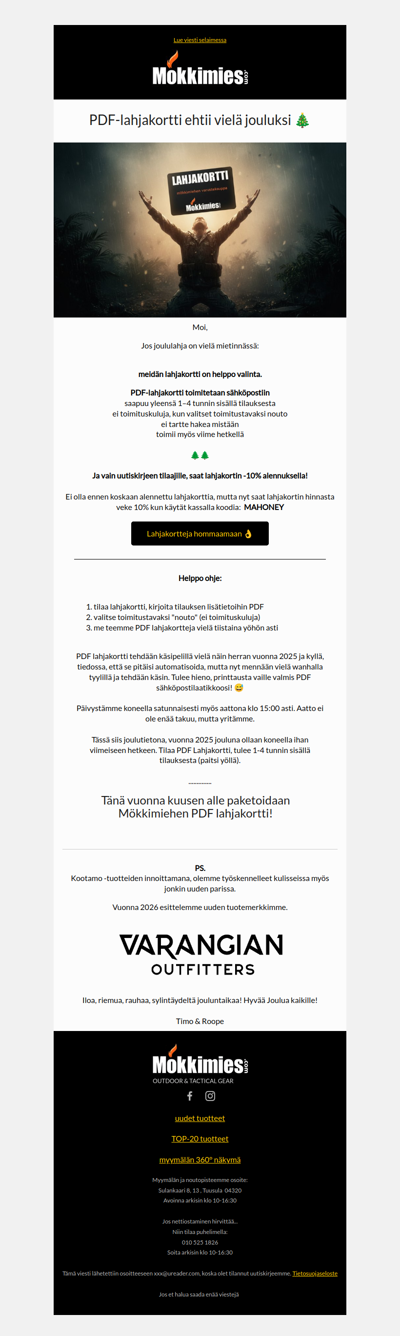 Joulun hittilahja 🎄