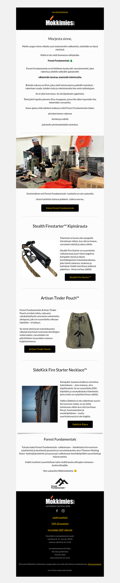 Uutta - Forest Fundamentals 🌲