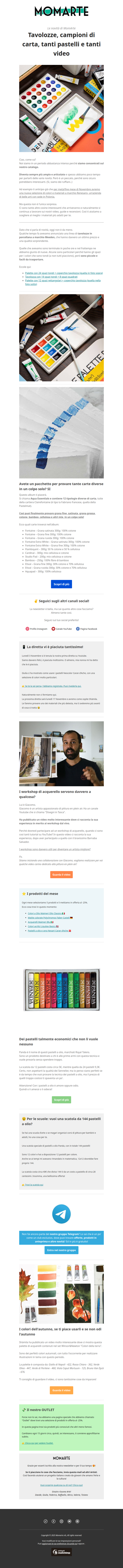 A te piacciono queste tavolozze?