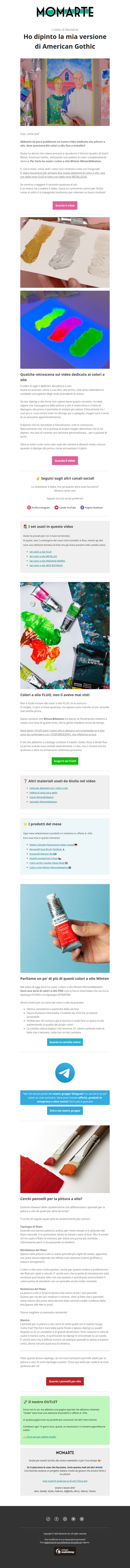 Colori a olio FLUO e METALLICI