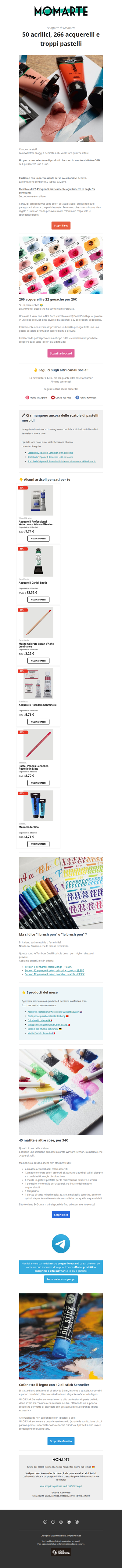 Oggi puoi fare qualche affare artistico