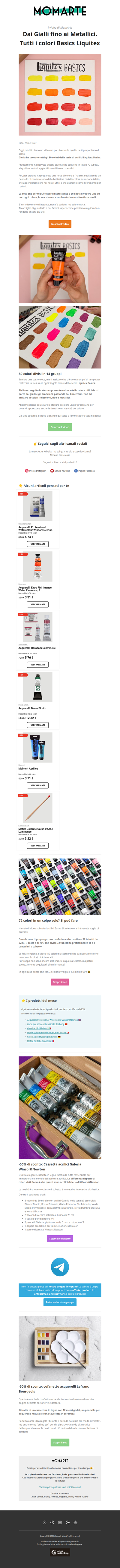 VIDEO! Provo 80 colori