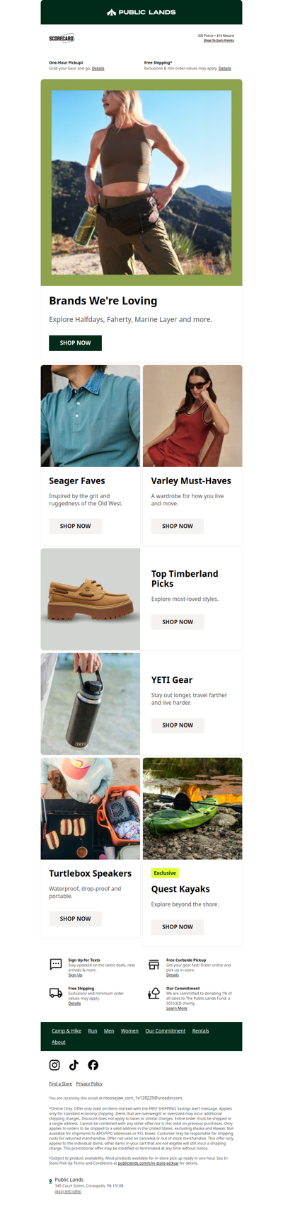 Brands we ❤️ for wherever the day leads
