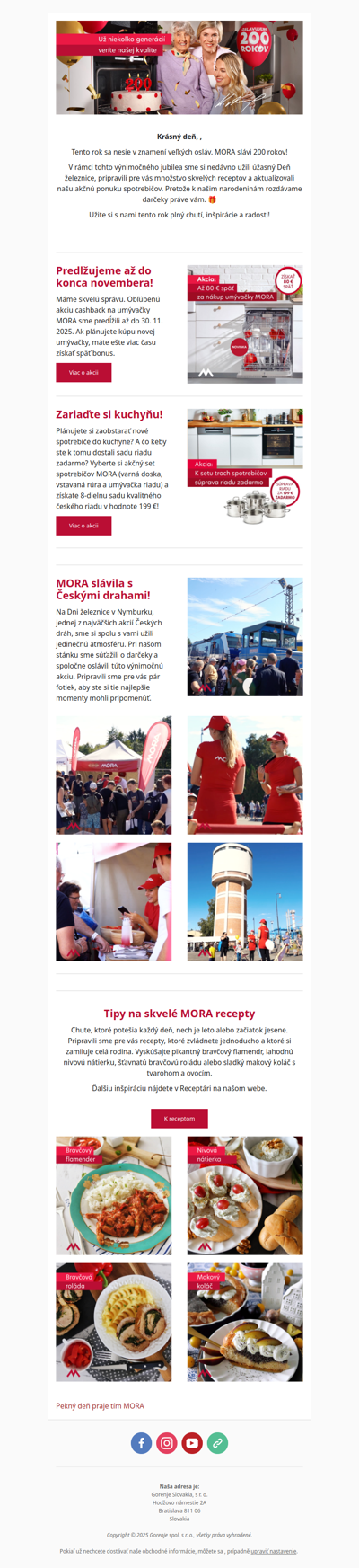 MORA novinky