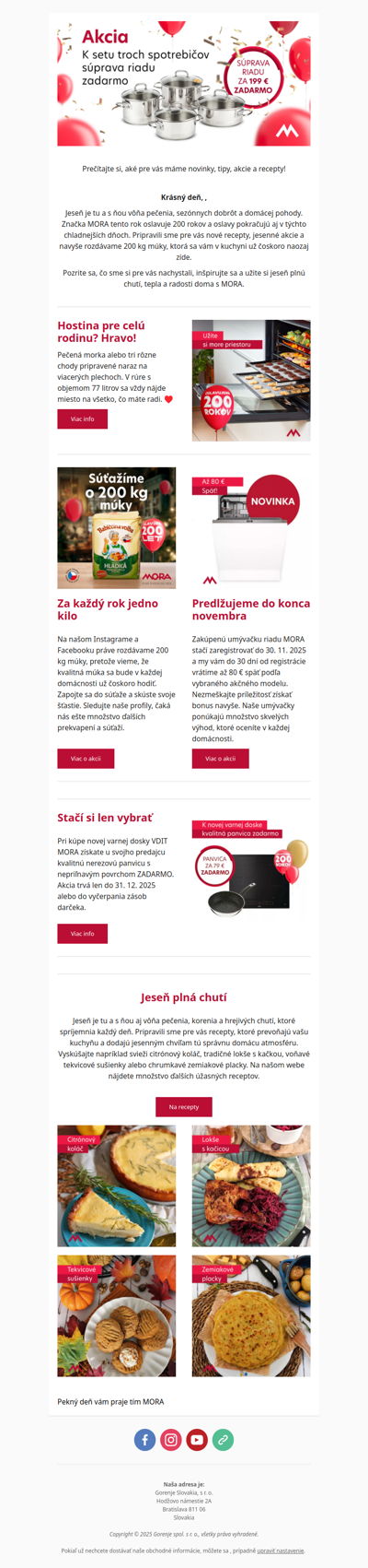MORA Novinky