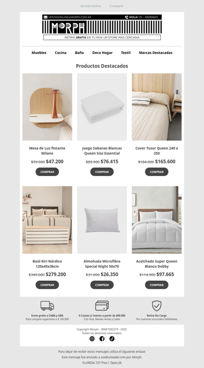 Sábanas, mantas y más para un descanso perfecto 😴 Descuentos por tiempo limitado!