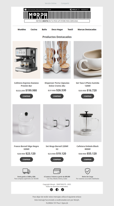 Una selección premium para transformar tu ritual del café 🤎☕ Descuentos por tiempo limitado!