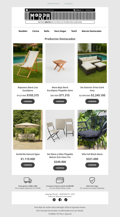 Renová tu exterior y disfrutá más al aire libre ☀️🌿 Descuentos por tiempo limitado!