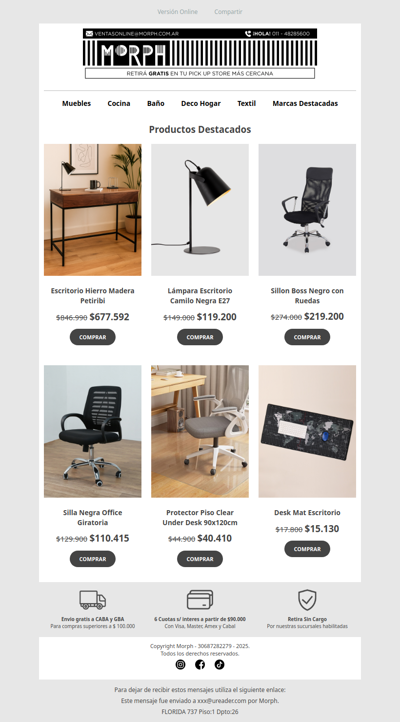 Todo para tu escritorio, a precios especiales 💻 Descuentos por tiempo limitado!