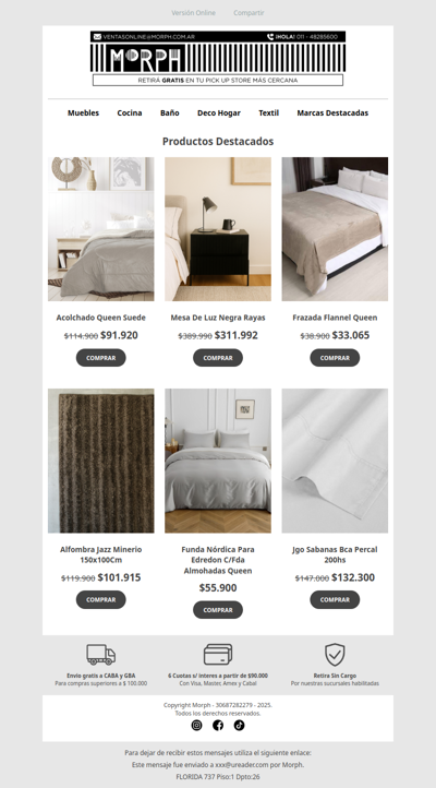 Renová tu cama y dormí mejor desde hoy 🛏️✨ Descuentos por tiempo limitado!