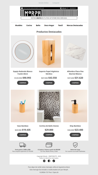 Dale un nuevo aire a tu baño 🛁✨ Descuentos por tiempo limitado!