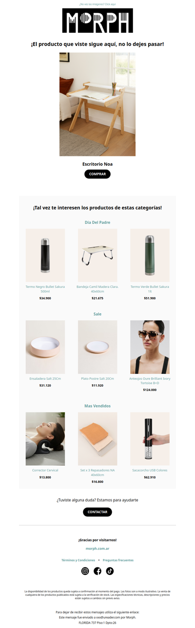 ¡Llevate lo que estuviste viendo! 😉