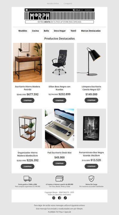 Orden y diseño para tu escritorio 🖥️ Descuentos por tiempo limitado!