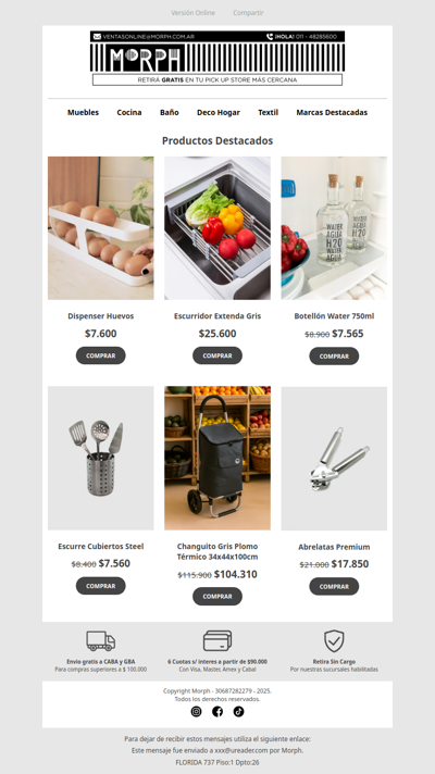 🧂 Cocina práctica, todos los días 💫 Descuentos por tiempo limitado!