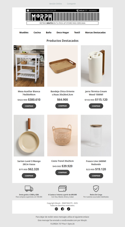 🧺 Más orden, más espacio en tu cocina 🍴 Descuentos por tiempo limitado!