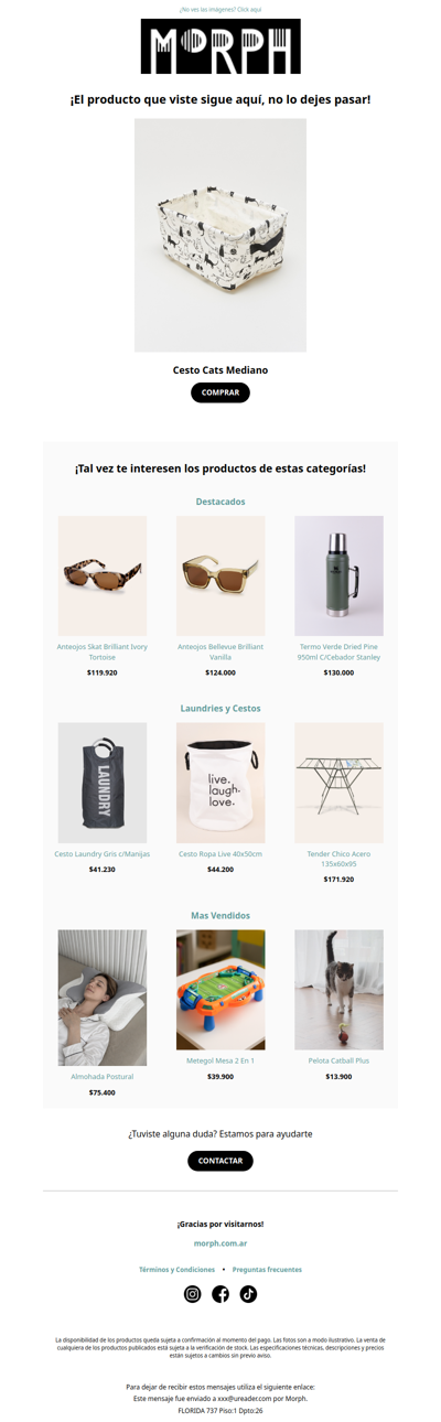 ¡Llevate lo que estuviste viendo! 😉