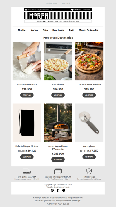 Armá tu ritual pizzero con nuestros productos🍕 Descuentos por tiempo limitado!