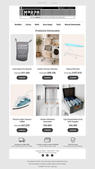 Renovación total: ropa limpia y en orden ✨ Descuentos por tiempo limitado!