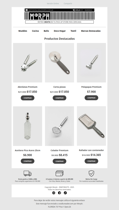 🍴 Accesorios de cocina prácticos y con estilo 🥄 Descuentos por tiempo limitado!