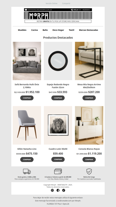 Diseño minimalista para cada rincón de tu casa 🖤 Descuentos por tiempo limitado!