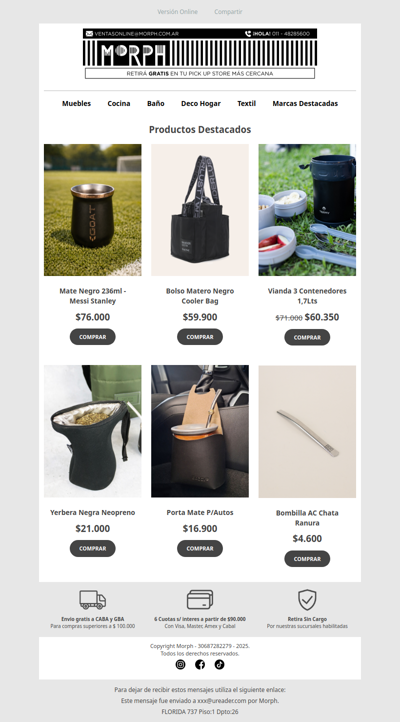 Para fanáticos del mate… y de Messi 🧉⚽ Descuentos por tiempo limitado!