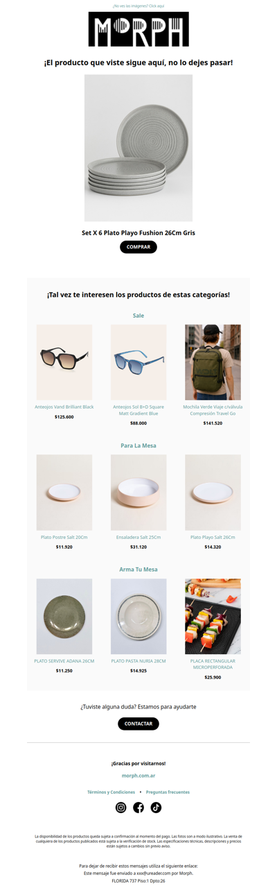 ¡Llevate lo que estuviste viendo! 😉