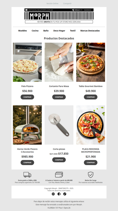 🍕 Noche de pizza: todo lo que necesitás está acá 🔥 Descuentos por tiempo limitado!