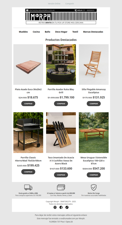 🥩 Todo para tu próximo asado está acá 🔥 Descuentos por tiempo limitado!