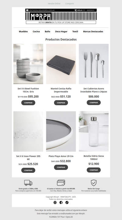 Detalles que hacen tu mesa especial 🍽️ Descuentos por tiempo limitado!