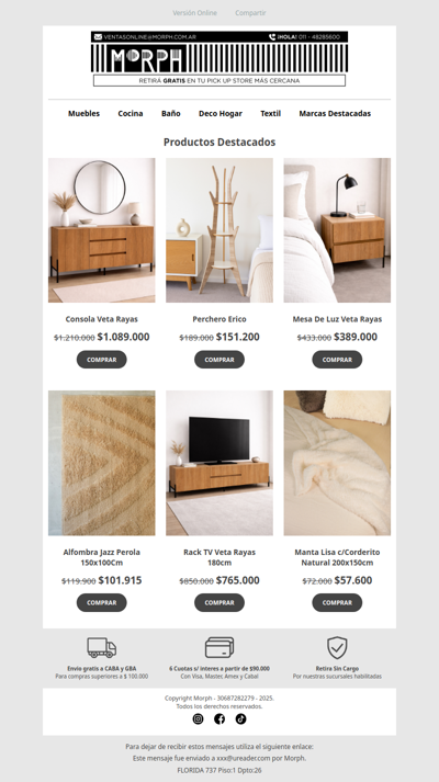 🏡 Renová tu hogar con nuestra línea Rayas ✨ Descuentos por tiempo limitado!