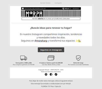 ¿Ya nos seguís en Instagram? No te pierdas lo nuevo 👀📲