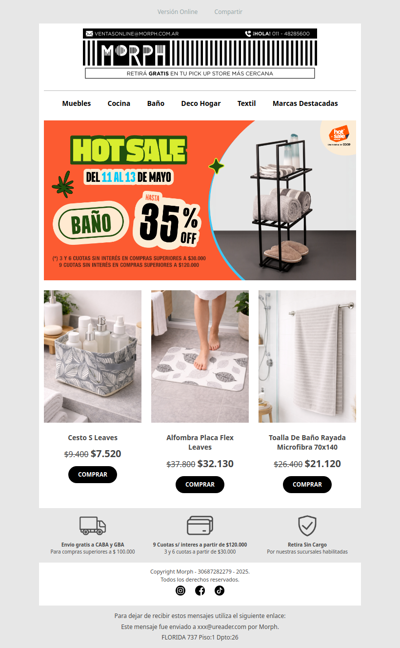 🧴 Organización, diseño y estilo para tu baño ✨ Descuentos por tiempo limitado en muebles!