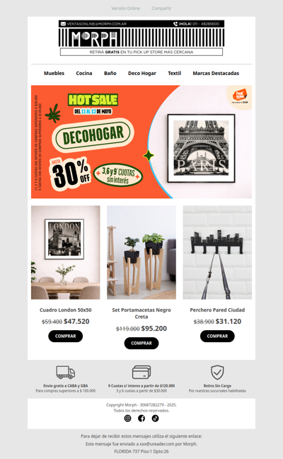 Deco y detalles para transformar tus espacios ✨ Descuentos por tiempo limitado!