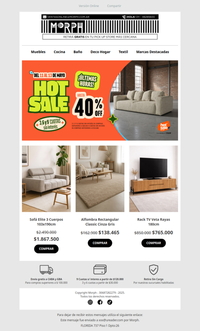 ⏳ Últimas horas de Hot Sale: ¡aprovechá antes que termine! 🔥 Descuentos por tiempo limitado!