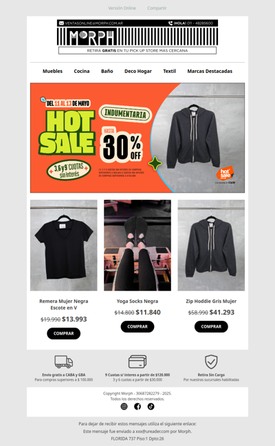 🖤 Básicos que no te pueden faltar 👕 Descuentos por tiempo limitado!