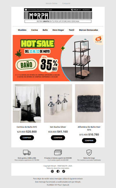 🧴 Organización, diseño y estilo para tu baño ✨ Descuentos por tiempo limitado en muebles!