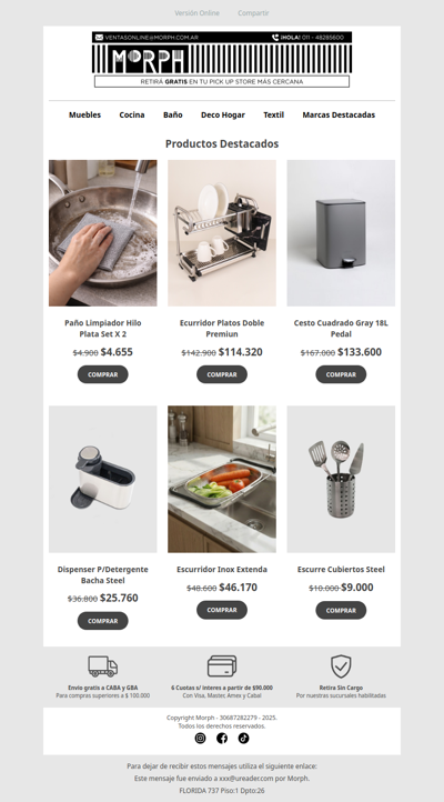 🏠 Una cocina limpia, ordenada y lista para usar 🤍 Descuentos por tiempo limitado!