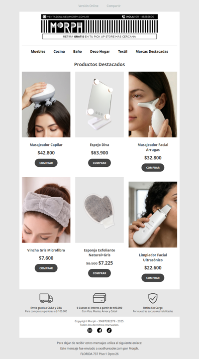 ✨ Elevá cada paso de tu rutina de skincare 🧴 Descuentos por tiempo limitado!