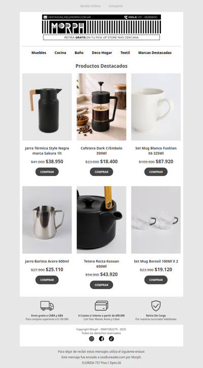 ☕ Los imprescindibles para amantes del café 🥐 Descuentos por tiempo limitado!