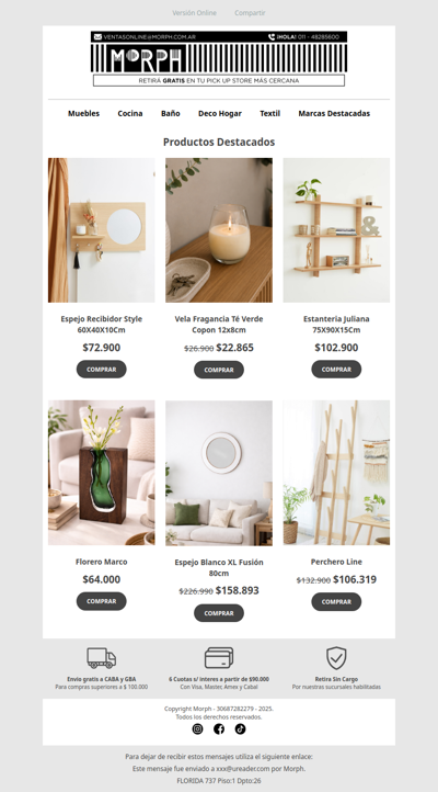 🏡 Inspiración para el primer rincón de tu hogar 🪞 Descuentos por tiempo limitado!